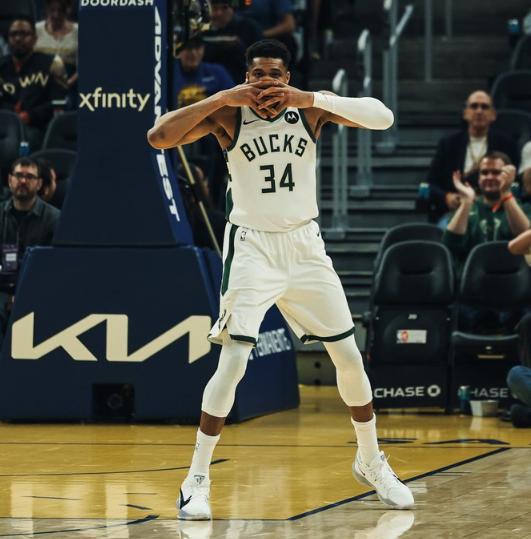 字母31+8+11难救主，小哈达威替补5记三分，超级残阵掘金力克雄鹿